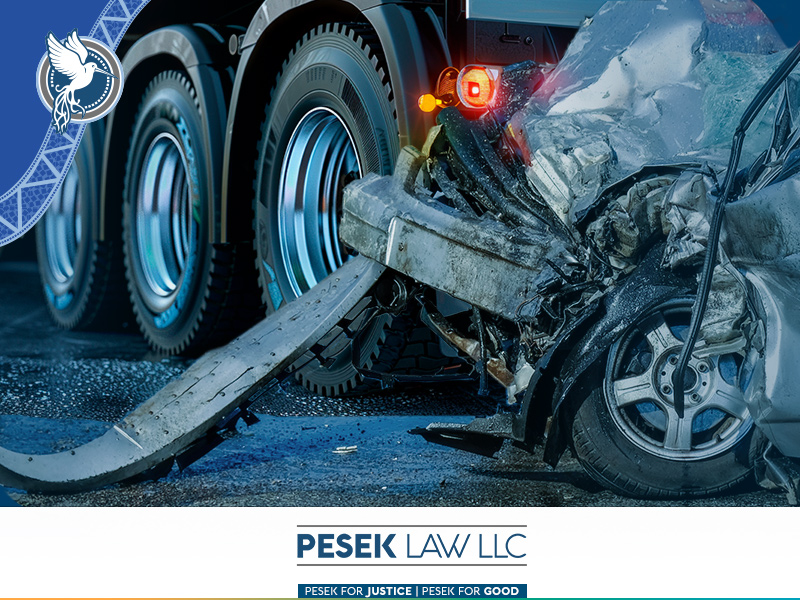Casos de accidente con camiones. Indeminización, lo que debes saber. Pesek Law, Abogados de Accidentes en Omaha, Nebraska, Iowa.