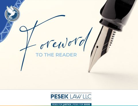 The Prairie Barrister - Foreword to the Reader